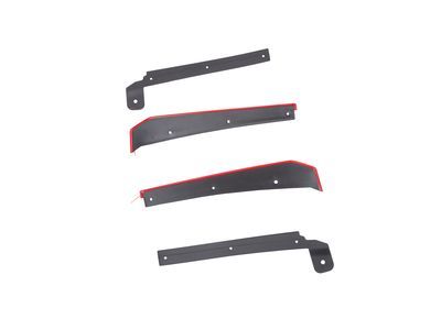 Chevy 23436518 GUARD PKG,FRONT FENDER MUD(INCLUDES 2-8)(PULL ME OVER RED)(INSTALL 0.50)(0.201 KG)