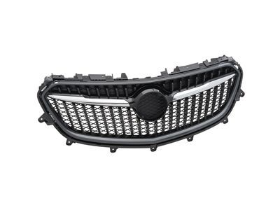 Buick 42582723 GRILLE KIT,FRONT UPPER(INCLUDES 1-5)(GRAY)(INSTALL 1.00)(2.2487 KGS)(USED ON VEHICLES BUILT ON OR AFTER 30JAN2017)(FOR 1ST DESIGN SEE 42514546)