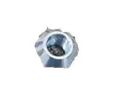 Pontiac 20561698 NUT,ACORN STAMPED SCW-FITS 5MM DIAMETER    STUD STEEL ZINC COATED (DIPPED OR PLATED) W/NYLON COATING,BLACK(12118(AS REQUIRED)