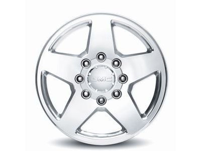 GM 84020558 20x8.5-Inch Aluminum Wheel in 5-Spoke Polished Finish