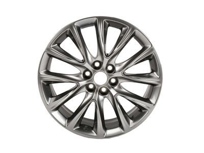 GM 84036539 20 x 8-Inch Aluminum 6-Split-Spoke Wheel in Midnight Silver