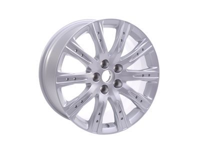 GM 23221692 19x8.5-Inch Aluminum 10-Spoke Wheel in Ultra Silver Metallic