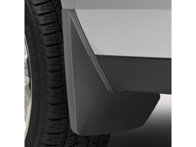 GM 84001666 Rear Molded Splash Guards in Black