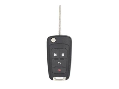 Chevy 13501916 KEY,DOOR LOCK & IGNITION LOCK FOLDING (W/ REMOTE CONTROL DOOR LOCK TRANSMITTER)(CODED)