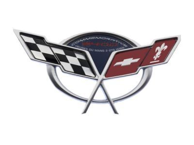 2004 Chevy Corvette Emblem - 19207388