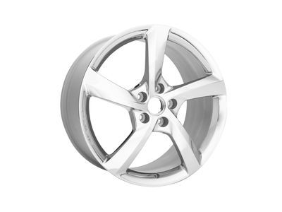 GM 19302115 20x10-Inch Aluminum 5-Spoke Rear Wheel in Chrome