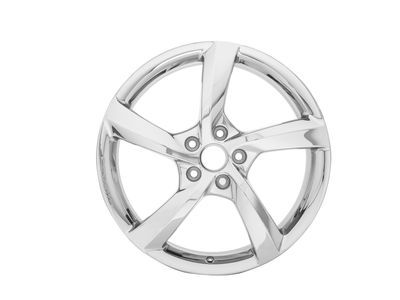 GM 19302115 20x10-Inch Aluminum 5-Spoke Rear Wheel in Chrome