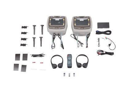 Chevy 23139995 DISPLAY,FRONT SEAT HEAD RESTRAINT(INCLUDES 2-17)(TITANIUM)(INSTALL 2.00)(5.6 KGS)(LABELED 23139995)