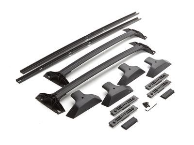 Chevy 19244268 RAIL PKG,LUGGAGE CARRIER(EBONY)(INSTALL 0.70)(6.22 KG)(STEEL C-CHANNEL & CROSS RAILS)