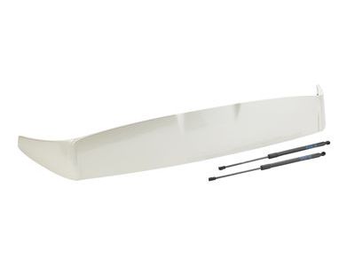 GM 95326032 Roof-Mounted Spoiler Kit in White Diamond Tricoat