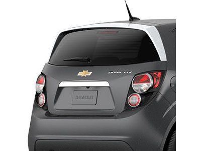 GM 95326032 Roof-Mounted Spoiler Kit in White Diamond Tricoat