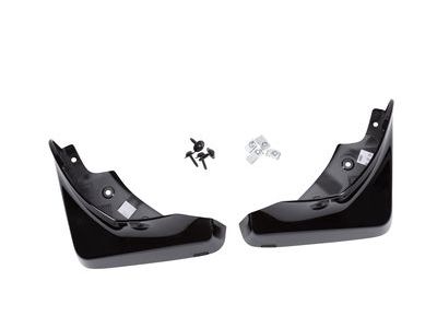 GM 23376542 Front Molded Splash Guards in Black Raven