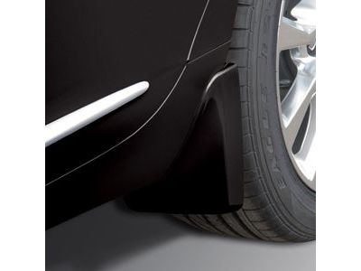 GM 23376542 Front Molded Splash Guards in Black Raven