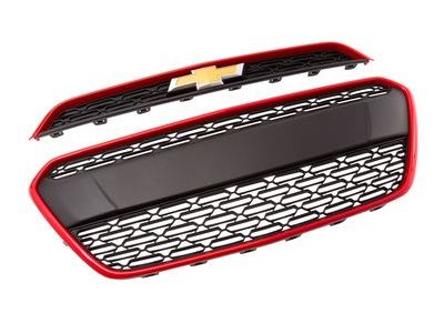 Chevy 42529654 GRILLE KIT,FRONT(INCLUDES 2-4)(RED)(INSTALL 1.00)(1.9097 KGS)