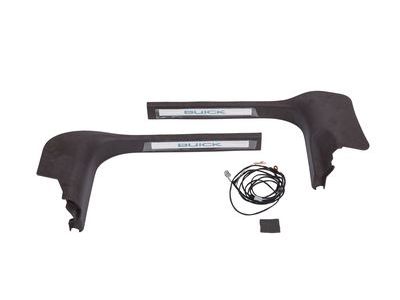 Buick 23129793 PLATE PKG,SIDE DOOR SILL TRIM(INCLUDES 2-6)(COCOA)(INSTALL 0.50)(0.65 KGS)