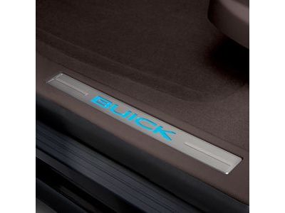 Buick 23129793 PLATE PKG,SIDE DOOR SILL TRIM(INCLUDES 2-6)(COCOA)(INSTALL 0.50)(0.65 KGS)