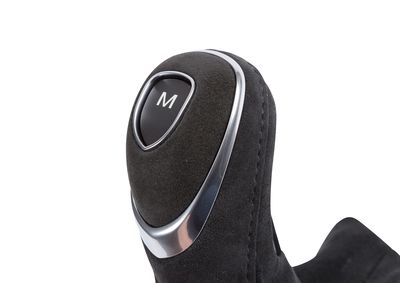 GM 23201592 Automatic Transmission Shift Knob and Boot in Jet Black Suede