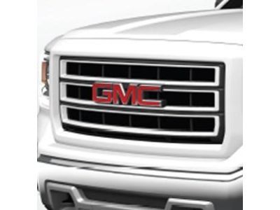 GMC 22972287 GRILLE PKG,FRONT(WHITE)(INSTALL 0.30)(5.535 KGS)(PAINTED SURROUND & INSERTS)