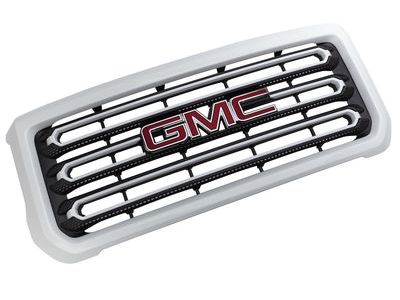 GMC 22972287 GRILLE PKG,FRONT(WHITE)(INSTALL 0.30)(5.535 KGS)(PAINTED SURROUND & INSERTS)