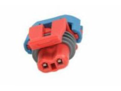 Chevy 13585860 CONNECTOR,SOLENOID-EVAP EMISSION CANISTER PURGE VALVE(PART OF 1)(RED)(2-WAY FEMALE)(W/LEADS)(2.535)