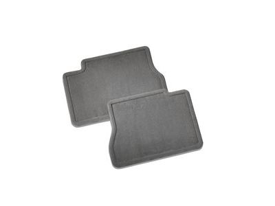 GM 19121929 Rear Carpeted Floor Mats in Titanium