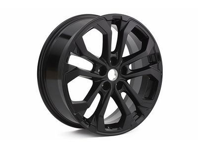 GM 84546074 19 x 7.5-Inch 5-Split-Spoke Aluminum Wheel in Gloss Black