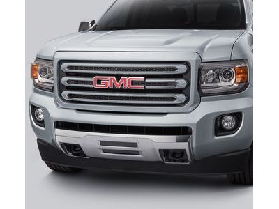 GM 23321747 Grille in Quicksilver Metallic with Quicksilver Metallic Surround and GMC Logo