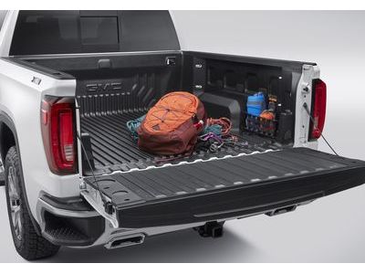 GM 84210039 Bed Liner with GMC Logo Integrated Storage Pockets (for Standard Bed Models)