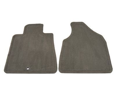 GM 19256606 Front Carpeted Floor Mats in Titanium