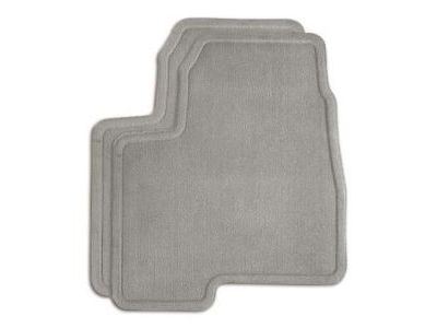 GM 19256606 Front Carpeted Floor Mats in Titanium