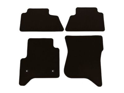 GM 84553734 First-and Second-Row Carpeted Floor Mats in Jet Black