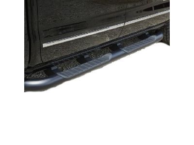 GM 22805434 Double Cab 4-Inch Round Assist Steps in Chrome