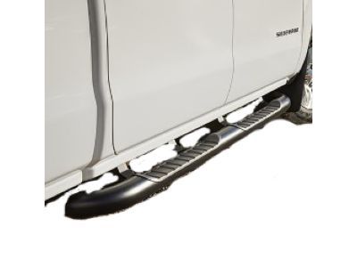 GM 22805434 Double Cab 4-Inch Round Assist Steps in Chrome