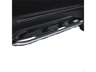 GM 22805434 Double Cab 4-Inch Round Assist Steps in Chrome