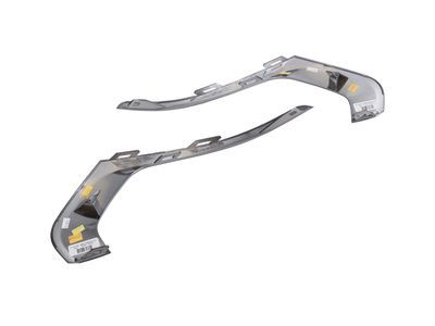 Chevy 84522972 BEZEL PKG,FRONT OUTER GRILLE OPENING(INCLUDES 2,3)(BLACK ICE CHROME)(INSTALL 0.60)(0.14 KG)