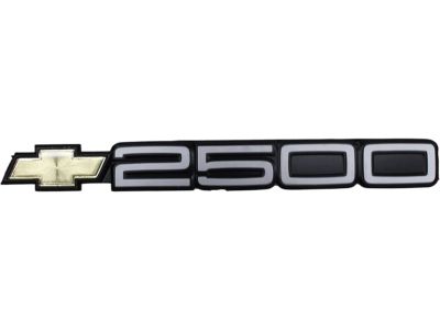 Chevy 15551235 Nameplate