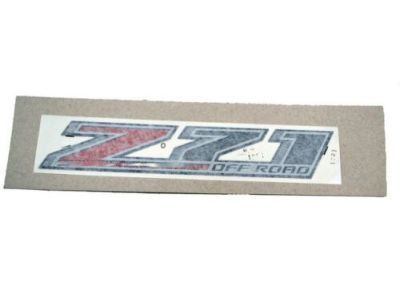 Chevy 22774901 Decal