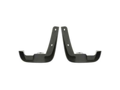 GM 95463818 Front Splash Guards in Mosaic Black Metallic (for Sedan Models)