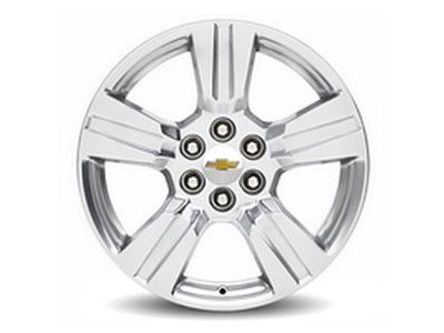 GM 23268070 18x8.5-Inch Aluminum 5-Spoke Wheel in Polished Finish