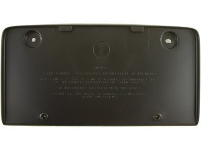 Chevy 10337110 License Bracket