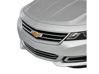 Chevy 22985028 GRILLE PKG,FRONT(INCLUDES 2,3)(SILVER)(INSTALL 1.40)(2.0279 KGS)