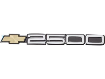 Chevy K2500 Suburban Emblem - 15551234