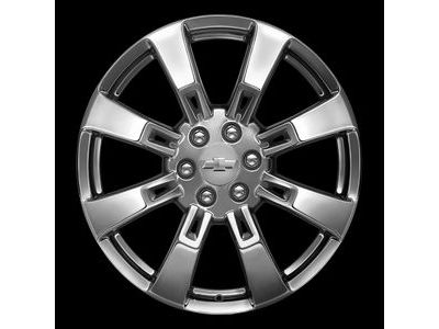 GM 19300989 22x9-Inch Aluminum 8-Spoke Wheel in Chrome