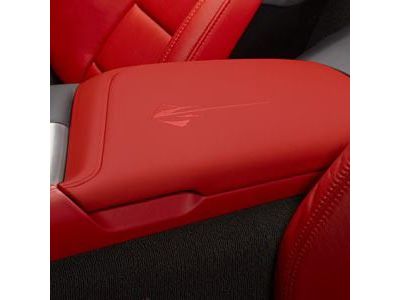 Chevy 84539747 ARMREST,FRONT FLOOR CONSOLE(INCLUDES 2-5)(RED)(INSTALL 0.20)(0.9481 KG)(W/RED STITCH)