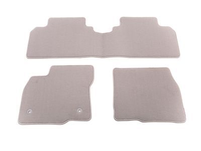 GM 42514799 First- and Second-Row Carpeted Floor Mats in Light Ash Gray