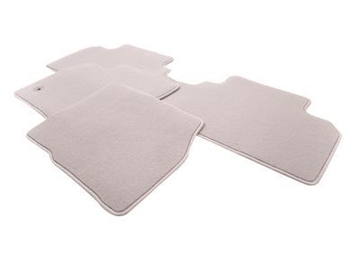 GM 42514799 First- and Second-Row Carpeted Floor Mats in Light Ash Gray