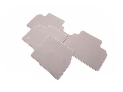 GM 42514799 First- and Second-Row Carpeted Floor Mats in Light Ash Gray