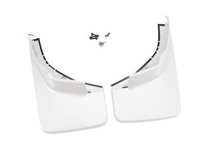 GM 22902395 Front Molded Splash Guards in White Diamond