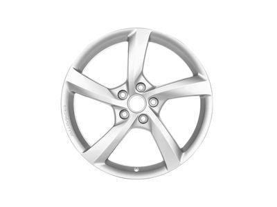 GM 19302116 20x10-Inch Aluminum 5-Spoke Rear Wheel in Silver