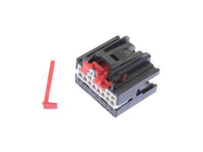 GMC 13504130 CONNECTOR,WIRING HARNESS(INSTRUMENT PANEL DIMMER SWITCH)(BLACK)(16-WAY FEMALE)(W/O LEADS)(MICRO 64,UNSEALED)(W/TERMINAL POSITION ASSURANCE)(9.656)(SIDE ELECTRIC CODE: S36)